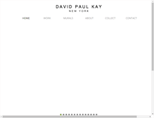 Tablet Screenshot of davidpaulkay.com